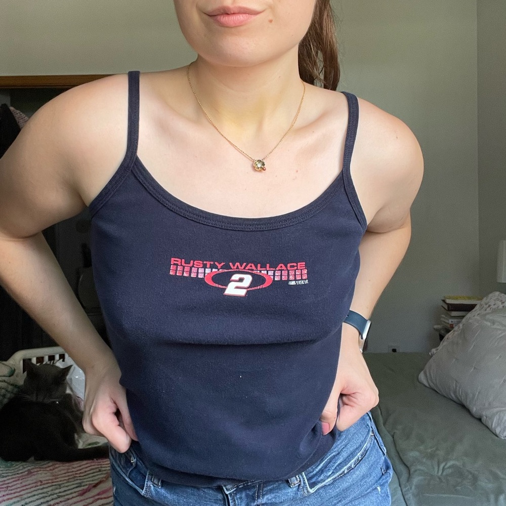 NASCAR Babydoll Tank | Y2K